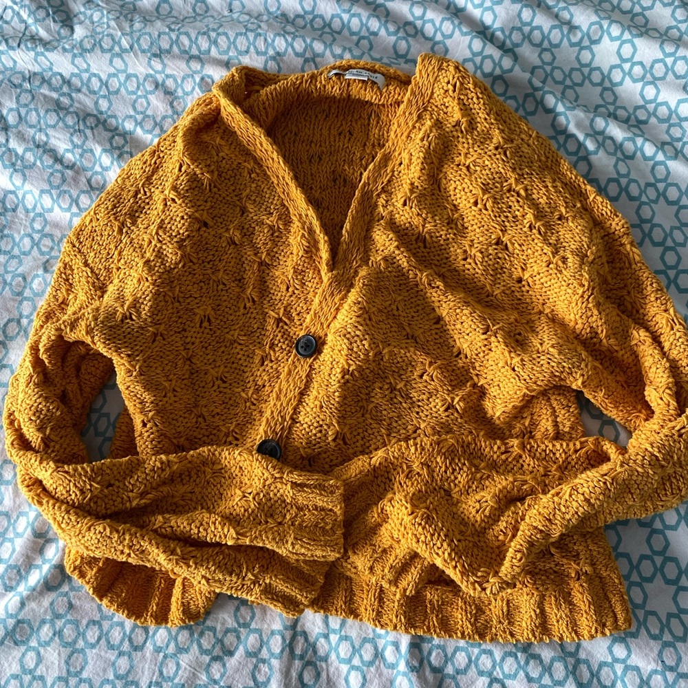 Cozy Mustard Sweater